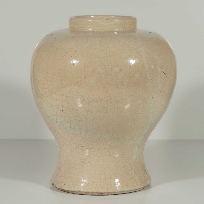 Large Crackled Vase